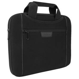 Targus 12" Slipskin Sleeve with Hideaway Handles Laptop Sleeves Svarte | RLXY-07469